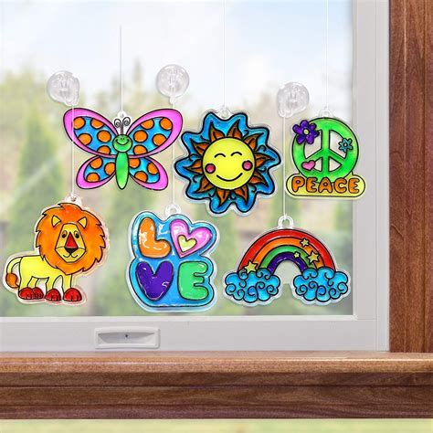 Create Your Own Window Art Craft Kit A Mighty Girl