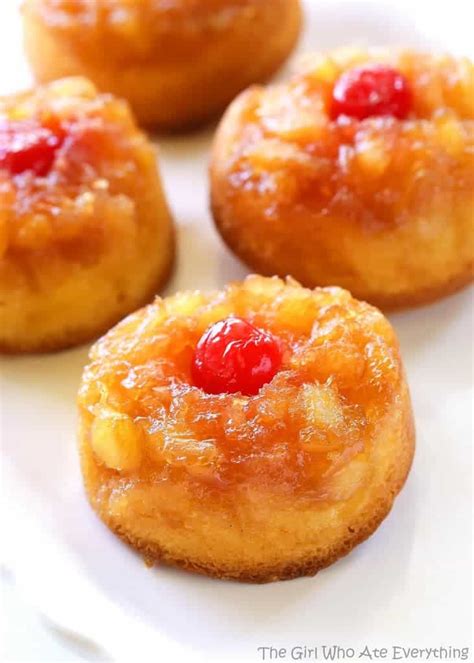 Pineapple Upside Down Cupcakes The Girl Who Ate Everything