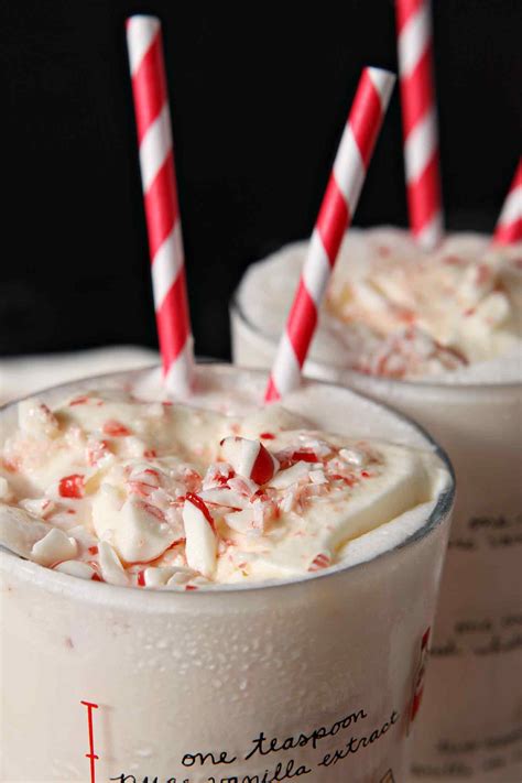 In a blender, combine the ice. How to Make No Churn Peppermint Ice Cream and Milkshake