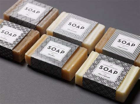 You can use the graphic on books. London Fields Soap Company — The Dieline | Packaging ...