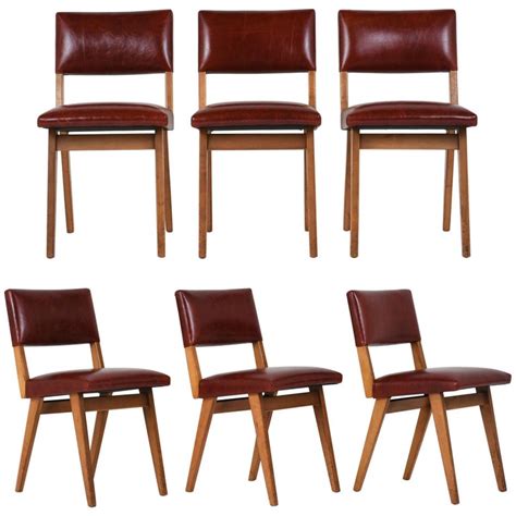Set Of Six Mid Century Modern Style Dining Chairs At 1stdibs
