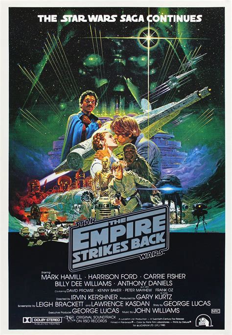 Vintage Star Wars The Empire Strikes Back Poster Globe Studio Gallery