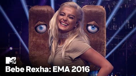 bebe rexha performing i got you live at the 2016 ema mtv music the global herald