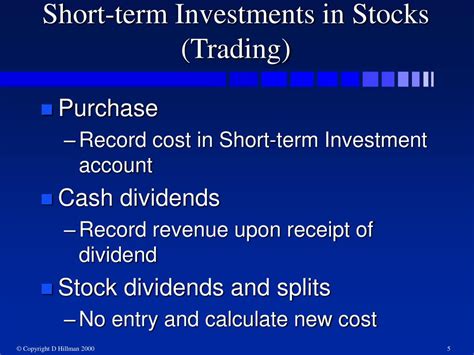 Details stock report and investment recommendation. PPT - Investments in Stocks and Bonds PowerPoint ...