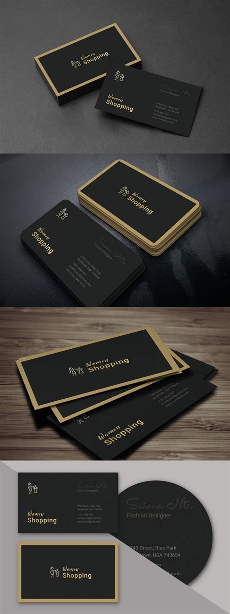 Fashion Business Card Fashion Business Cards Simple Business Cards