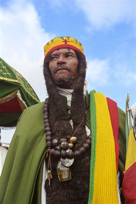 Rasta Priest Addis Abeba Ethiopia Rastafarian Culture Rastafari