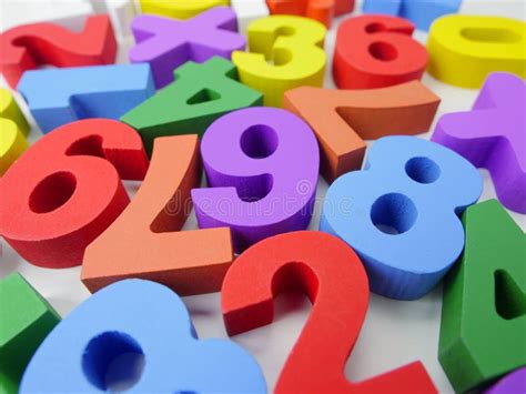 Colorful Numbers Background Stock Photo Image Of Mathematical Idea