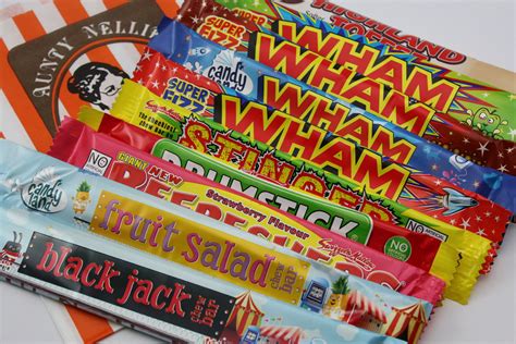 All Your Favourite Chew Bars Retro Sweets Candy Flavors