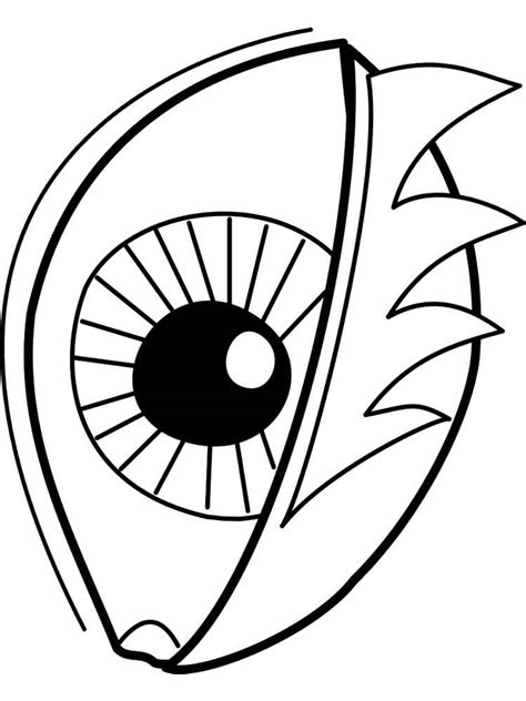 Eyes Coloring Pages Free Printable Eyes Coloring Pages