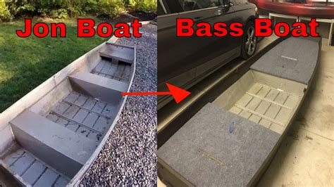 Insane Jon Boat To Bass Boat Conversion How To Youtube