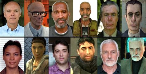 The Real Faces Behind Half Life 2 Gaming