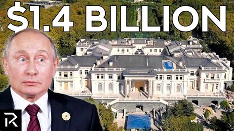 Inside Putins 14 Billion Dollar Heavily Guarded Palace Youtube