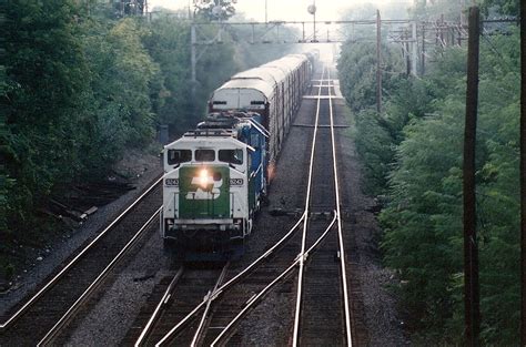 Bnsf 9243 Hinsdale Il 1992 1993 Ed Coats Flickr