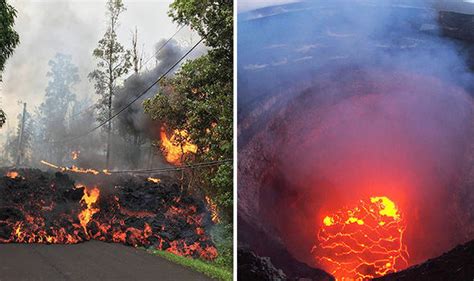 Hawaii Volcano Eruption Live Webcam Watch As Kilauea Volcano Erupts