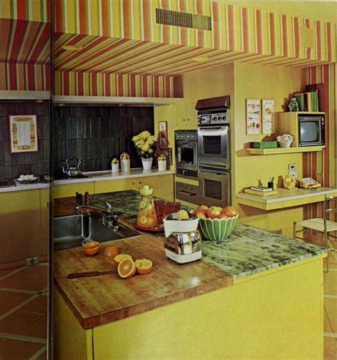 70s Ish 70s Interior Retro Kitchen 1970s Home