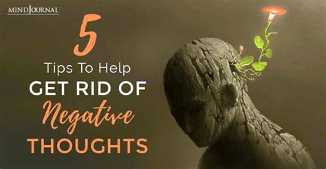 5 tips to help get rid of negative thoughts