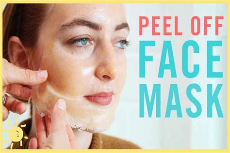 Homemade Peel Off Mask For Instant Glow Great Healthy Habits
