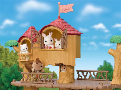Buy [sf] Adventure Treehouse Camping T Set Online Sylvanian Families