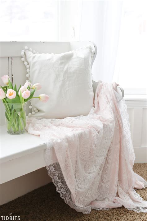 Diy Valentines Lace Throw Blanket Tidbits