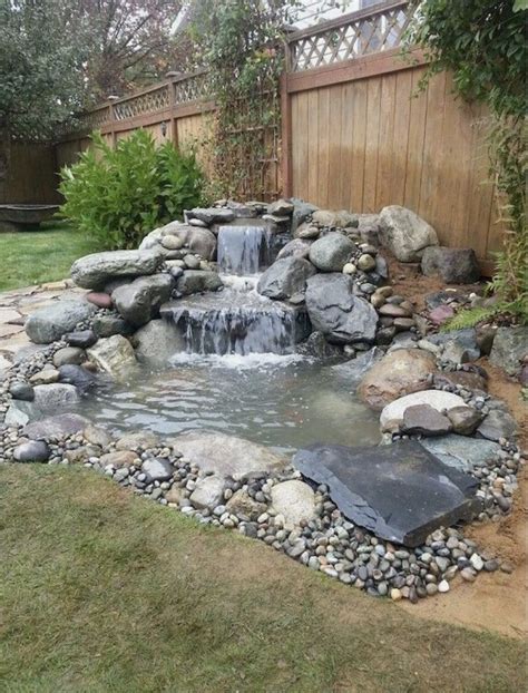 Astonishing Small Backyard Ponds And Waterfalls Photos Laorexa