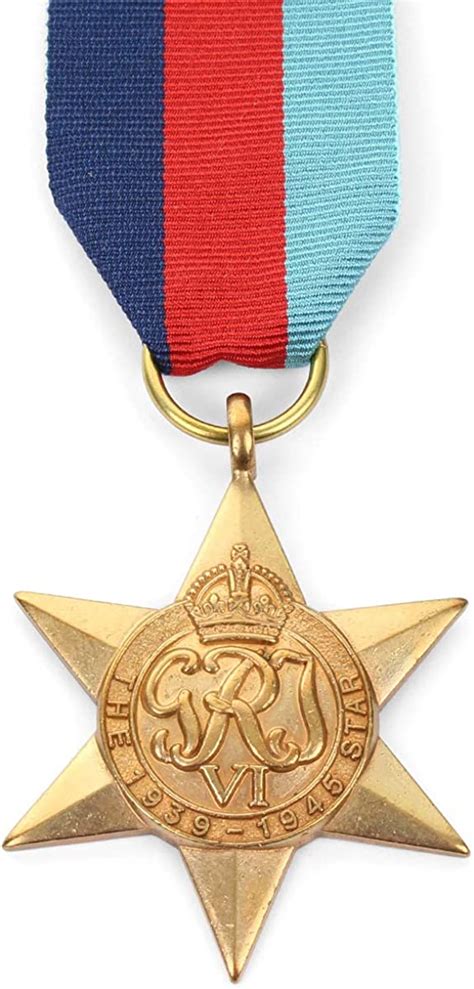British Ww2 1939 45 Star Medal Full Size Made In Britain