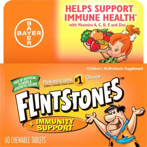 Flintstones Chewable Kids Vitamin Plus Immunity Support With Vitamins