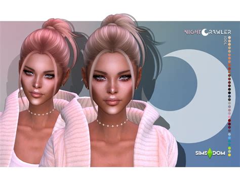 Sims 4 Cc Hair Nightcrawler