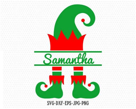 Elf Hat And Legs Svg Free 217 DXF Include