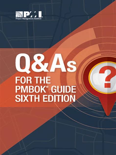 Q And As For The Pmbok® Guide Sixth Edition Avaxhome