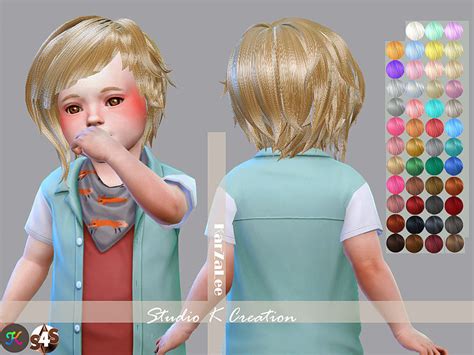 Sims 4 Hairs Studio K Creation Animate Hair72 Nakajima