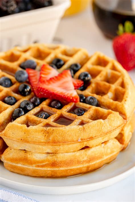 Easy Homemade Waffles Made To Be A Momma