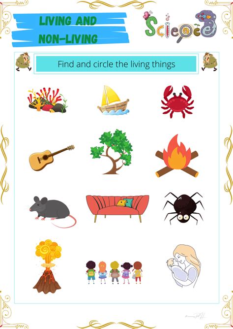 Grade 1 Science Activity Sheets Living And Non Living Things 2