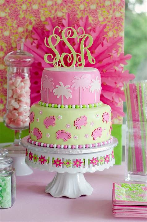 Lilly Pulitzer Inspired Party Ideas Pizzazzerie