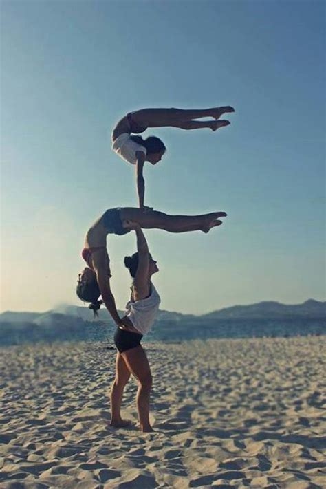 nice Wow incredible yoga stack of 3 people | Yoga poses ...