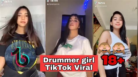 Drummer Girl Tiktok Viral Compilation Trending Dance Challenge Youtube