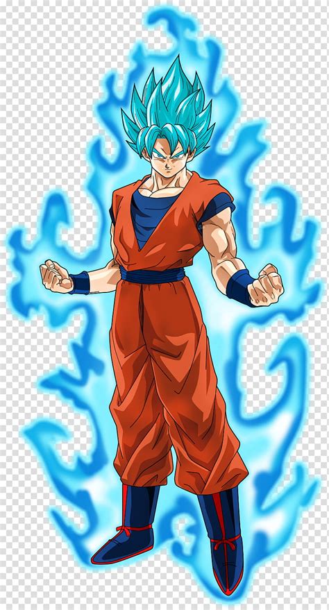 Goku Ssgss Power Transparent Background Png Clipart