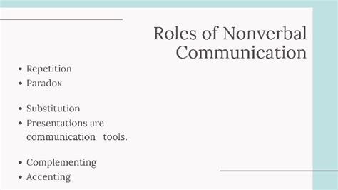 Nonverbal Communication Uses Types Importance And Role 2022