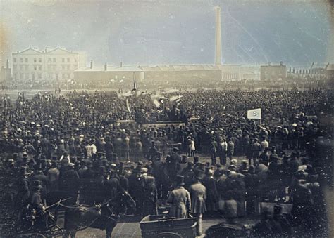 ‘cleaned Photo Of The Chartist Rally For The Vote Kennington Common Monday 10th April 1848