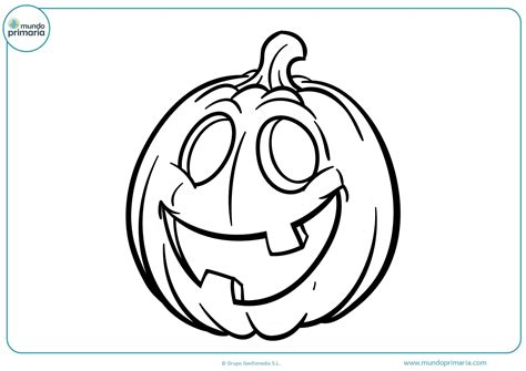 Dibujos De Halloween Para Colorear Para Niños Fáciles De Imprimir