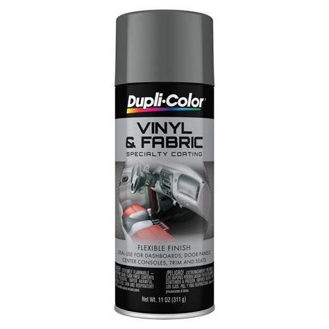 Dupli Color Charcoal Gray Vinyl And Fabric Spray Paint 11oz