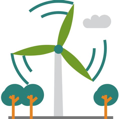 Wind Energy Generic Flat Icon
