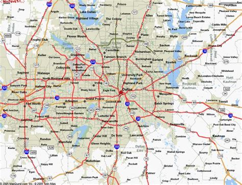 The Dallasftworth Metroplex Map Texas Map Dallas Map