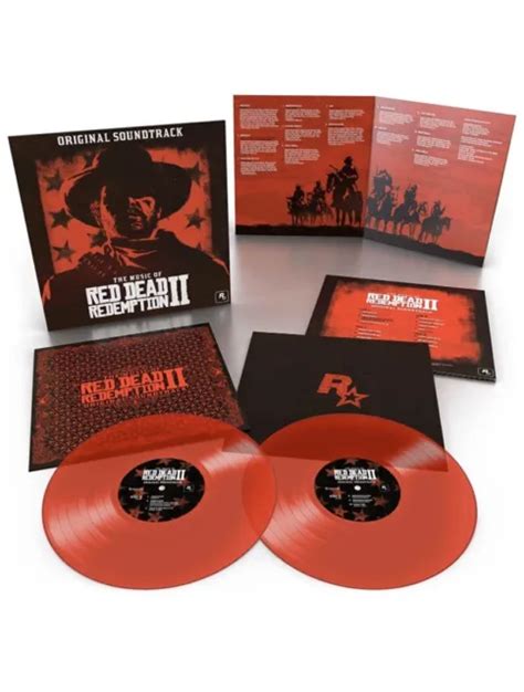 The Music Of Red Dead Redemption 2 Original Soundtrack Limited Red 2x