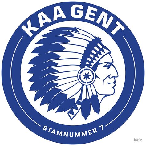 The original size of the image is 248 × 300 px and the original resolution is 300 dpi. "KAA Gent" Stickers by laaic | Redbubble
