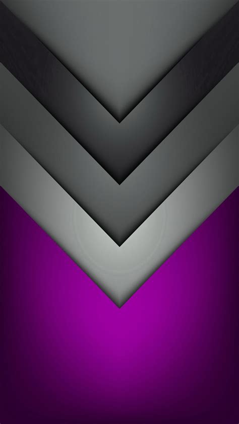 An Abstract Purple And Grey Background With Three Diagonals In The