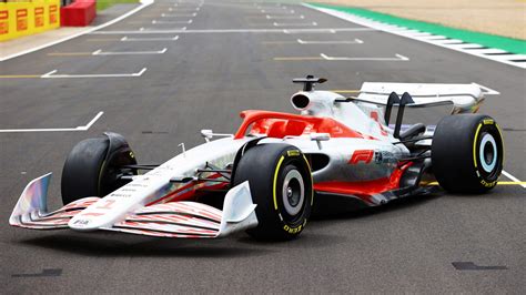 First Official Look At 2022 F1 Car Designed With Closer Racing In Mind
