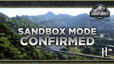 Jurassic World Evolution Sandbox Mode Confirmed On Isla Nublar