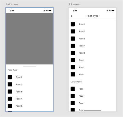 Solved From Bottom Sheet To Full Screen Scaffold In Flutter