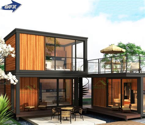 China Prefab Modular Modern Homes With Steel And Sandwich Panel China
