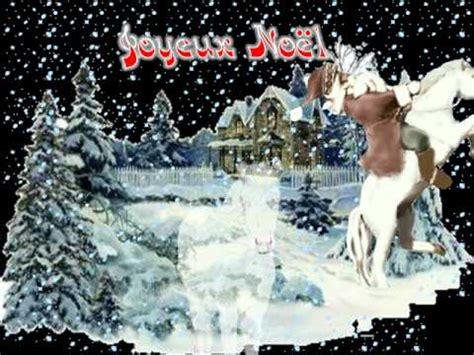 Voir plus d'idées sur le thème cartes de noel animées, noel, carte noel. carte animée - JOYEUX NOEL CHEVAUX-DOMAINE DE RABREUX-206 - YouTube